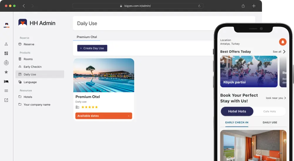 From Outside - Early check-in